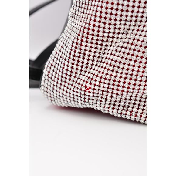 Disney\'s Minnie Mouse Mini Backpack Red Black Rhinestones Crystal Bling 10\